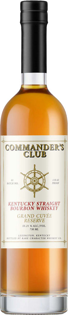 Rare Character Commander's Club Straight Bourbon Whiskey 750ml-0