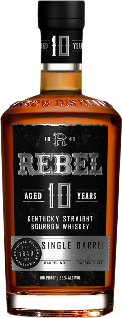 Rebel Bourbon Whiskey 10 Year Old 100 Proof 750ml-0