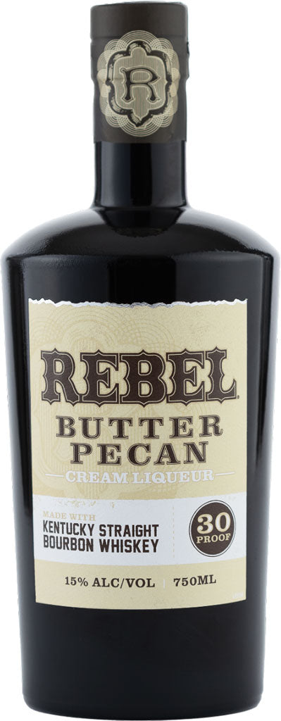 Rebel Butter Pecan Bourbon Cream Liqueur 750ml-0