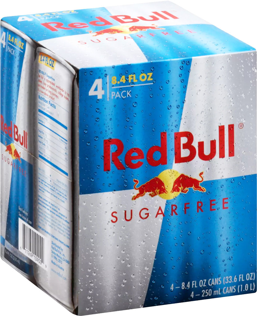 Red Bull Sugarfree 8.4oz 4PK-0