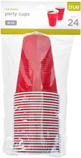 Red Party Cups 16oz 24ct