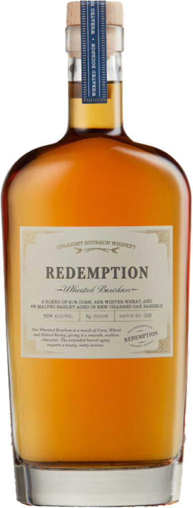 Redemption Wheated Bourbon Whiskey 750ml-0