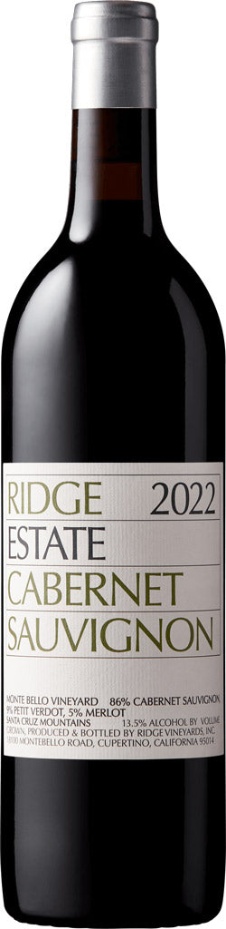 Ridge Vineyards Estate Cabernet Sauvignon 2022 750ml-0