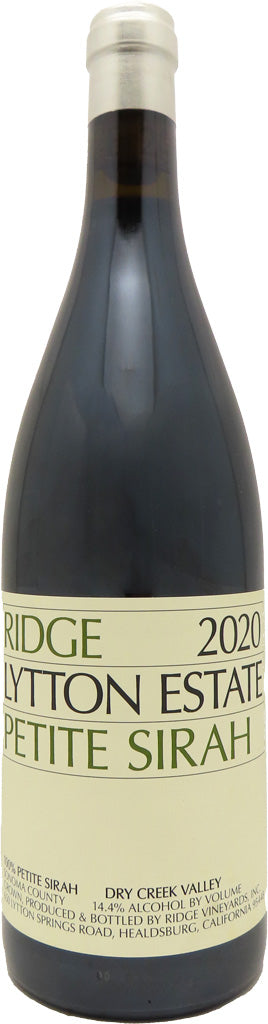 Ridge Vineyards Lytton Springs Petite Sirah 2020 750ml