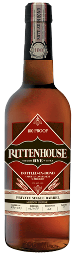 Rittenhouse 'Mission Exclusive' Single Barrel Bottled In Bond Rye Whiskey 750ml-0