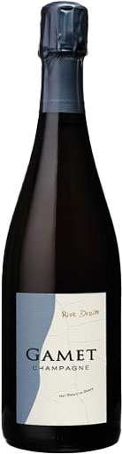 Champagne Gamet Rive Droite Blanc Des Noir Brut 750ml-0