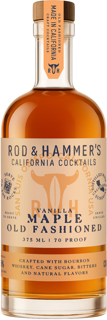 Rod & Hammer's Vanilla Maple Old Fashion Cocktail 375ml-0