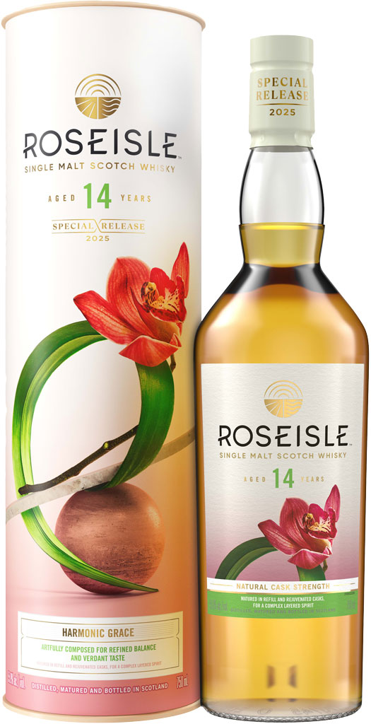 Roseisle 14 Year Old Special Release Harmonic Grace Single Malt Scotch Whisky 2025 750ml-0