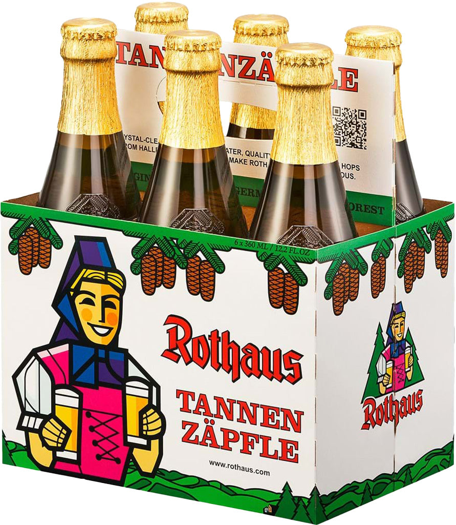 Kasten Rothaus Bier Zäpfle | Rothaus Pils Tannenzäpfle Kasten 24 x 0,33 ...