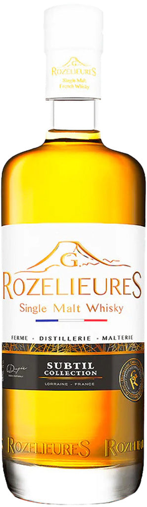 Rozelieures Subtil Collection Single Malt French Whisky 700ml-0