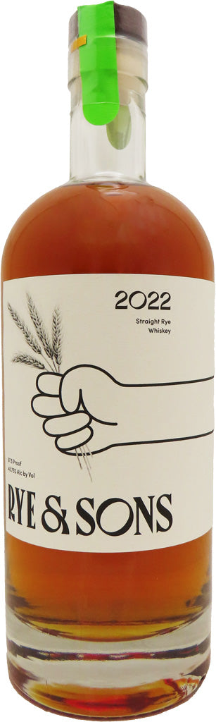 Hansen Rye Rye & Sons Straight Rye Whiskey 750ml – Mission Liquor