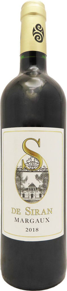 S de Siran Margaux 2018 750ml-0