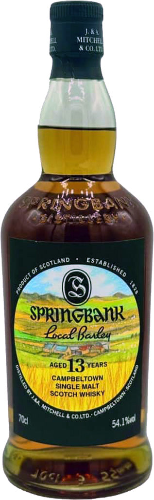 Springbank 13 Year Old Local Barley Single Malt Whisky 700ml-0