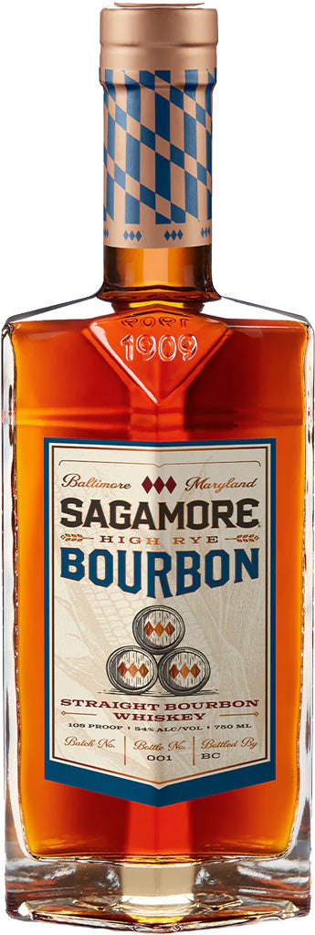Sagamore High Rye Straight Bourbon Whiskey 750ml-0