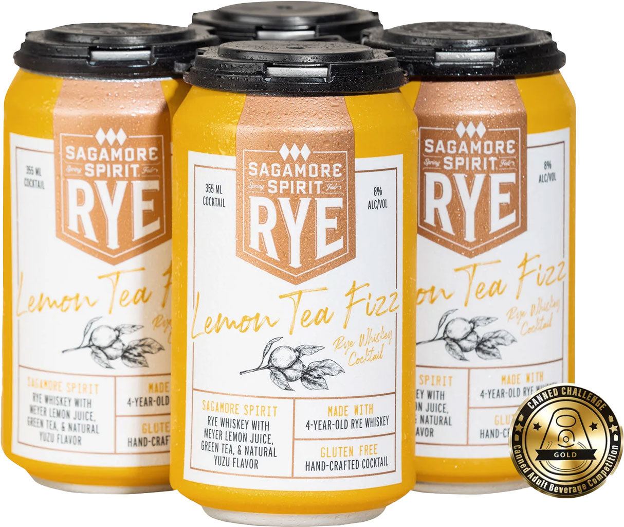 Sagamore Spirit Rye Lemon Tea Fizz 4pk-0