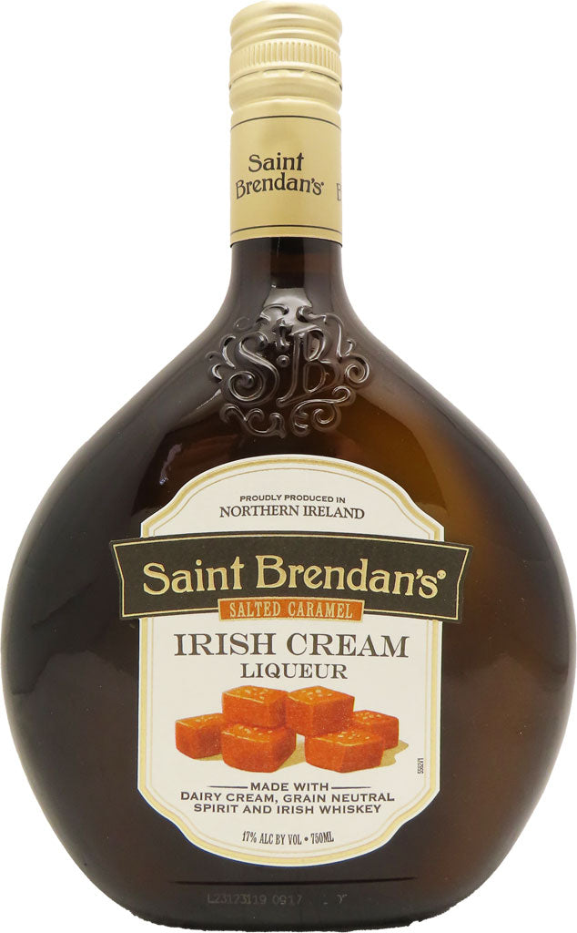 Saint Brendan's Salted Caramel Irish Cream Liqueur 750ml-0