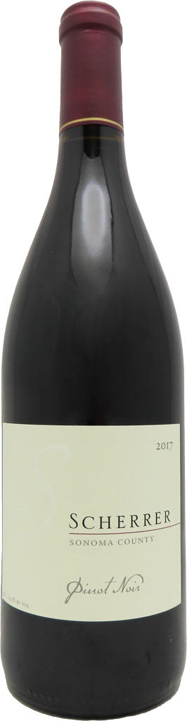 Scherrer Pinot Noir Sonoma County 2017 750ml-0