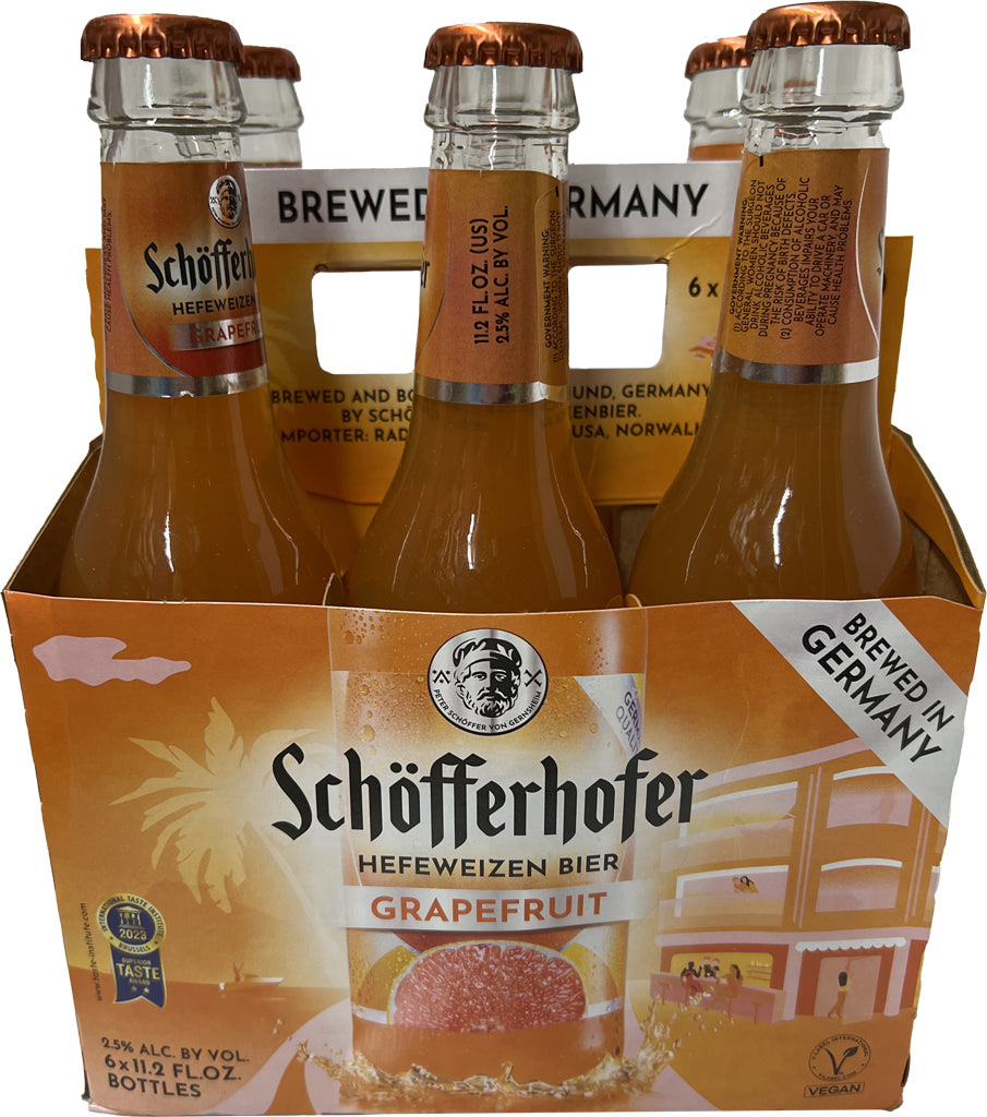 Schofferhofer Hefe Grapefruit 6pk Bottles-0