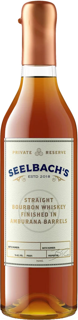Seelbach's Private Reserve Amburana Barrel Finish Bourbon Whiskey 750ml-0