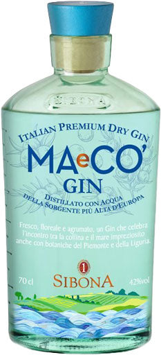 Sibona Maeco Italian Gin 700ml-0
