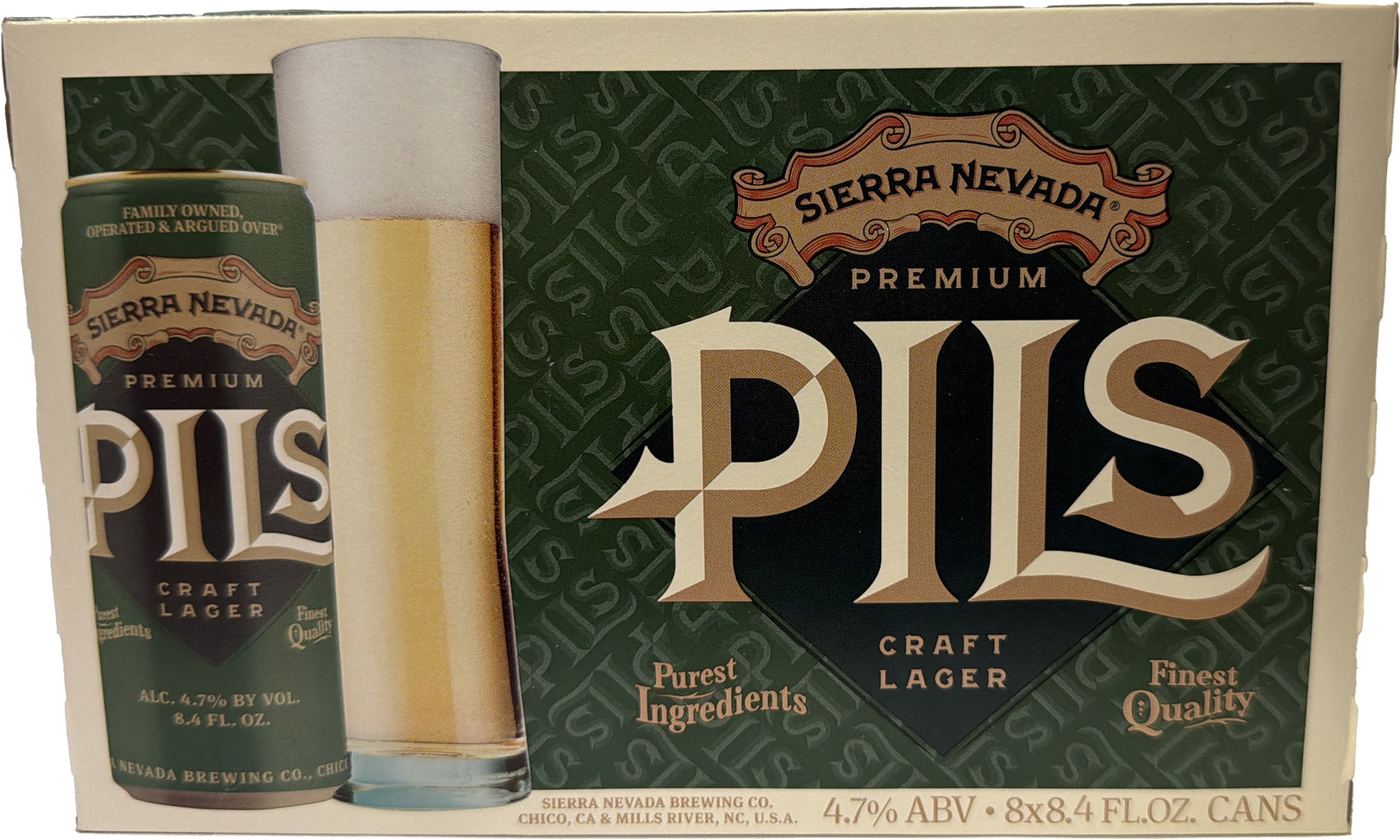 Sierra Nevada Premium Pils 8.4oz 8pk Cans-0