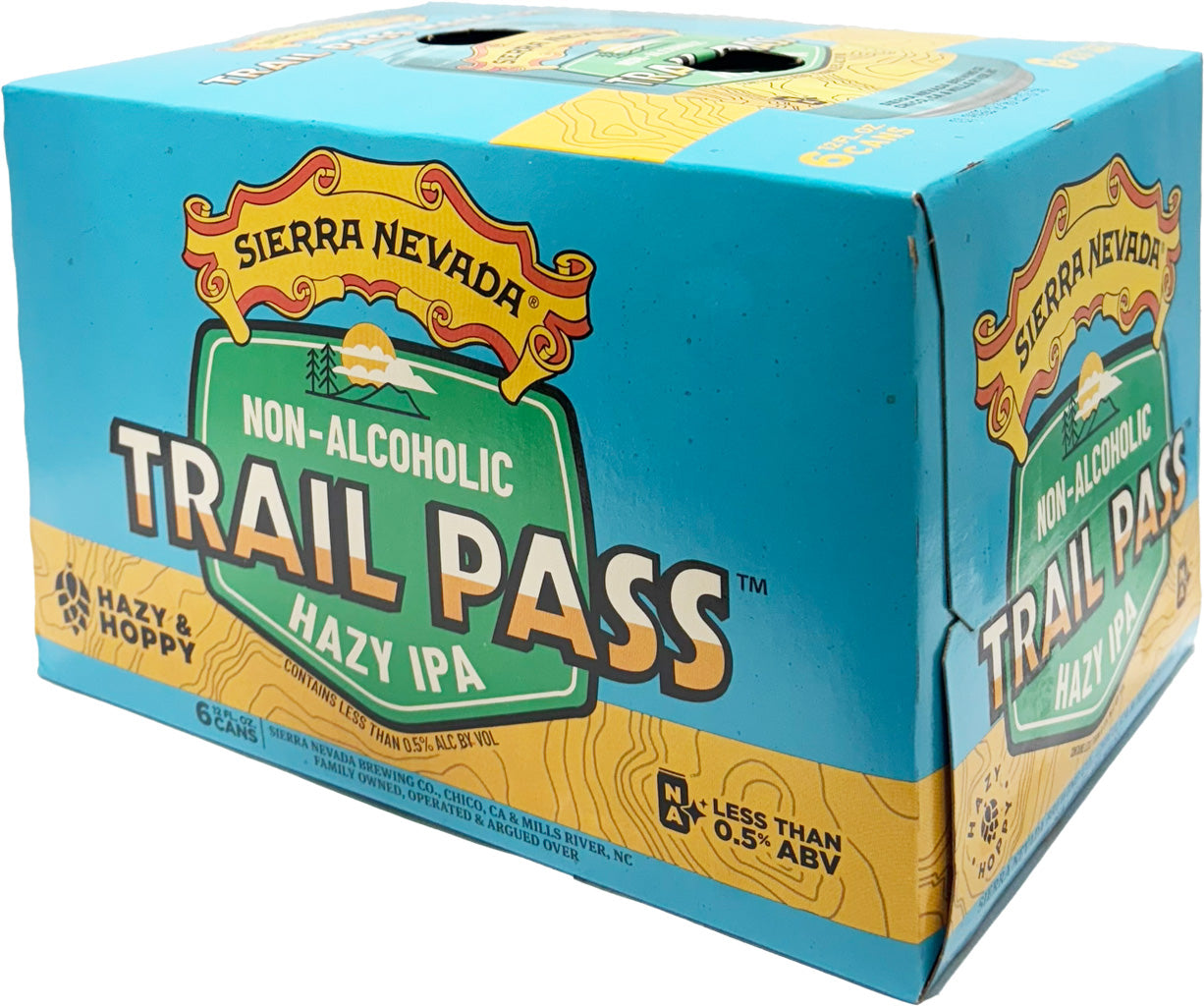 Sierra Nevada Trail Pass N.A. Hazy IPA 6pk Cans-0