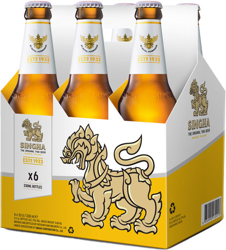 Singha Lager 11.2oz 6pk Bottles Featured Image
