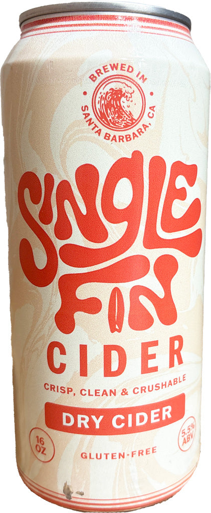 Single Fin Dry Cider 16oz Can-0