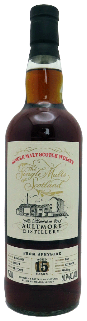 The Single Malts of Scotland Aultmore 2008 15yr 750ml-0