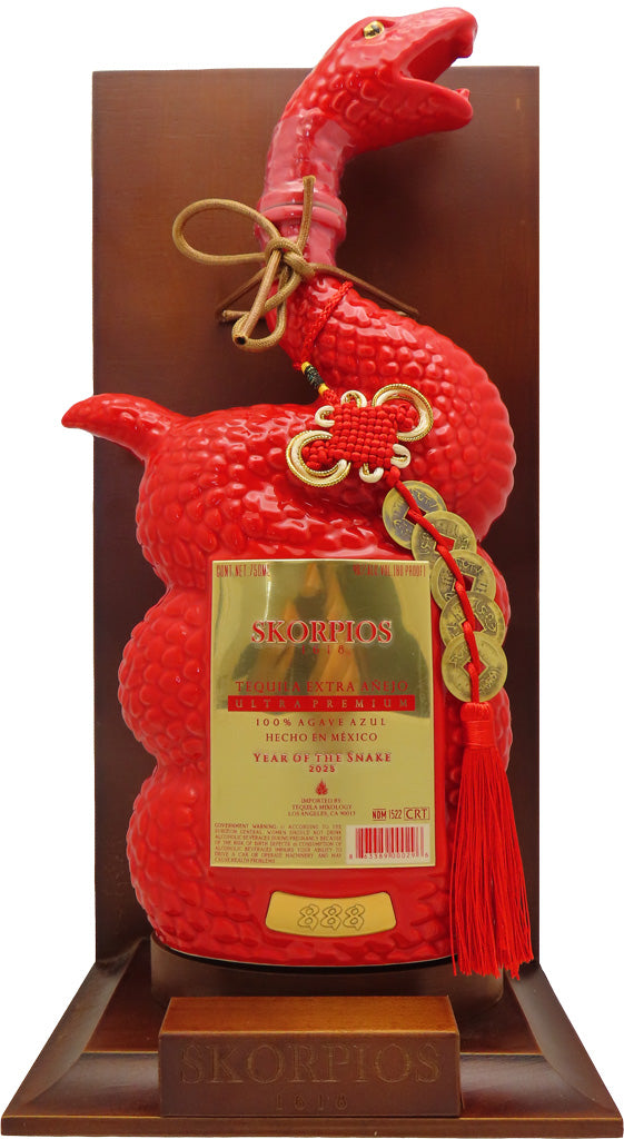 Skorpios Tequila Extra Anejo Year of the Snake 2025 750ml-0