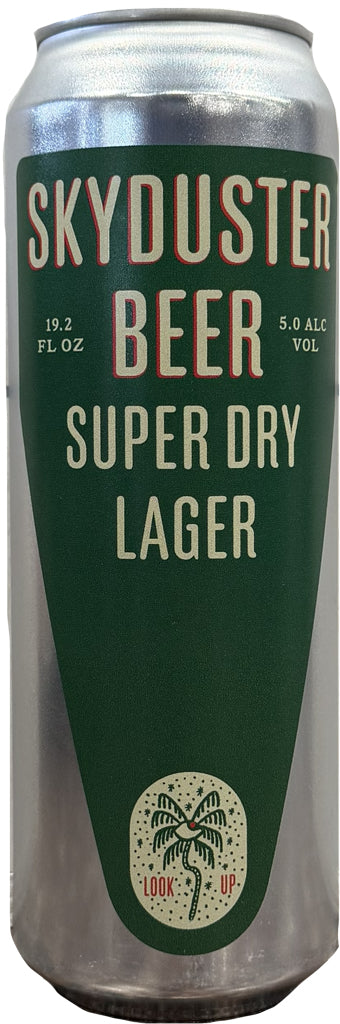 Skyduster Beer Super Dry Lager 19.2oz-0