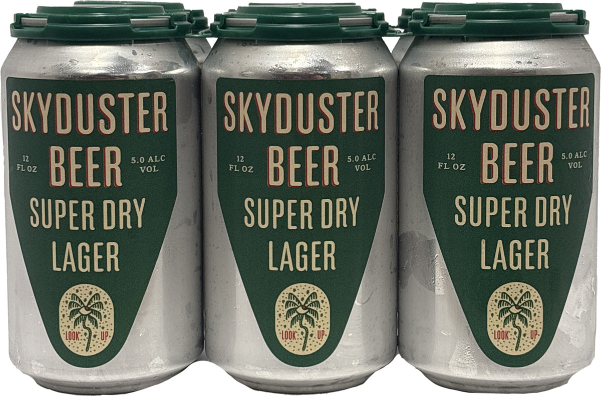Skyduster Beer Super Dry Lager 6pk Cans-0