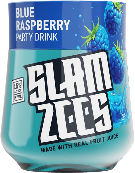 Slamzees Blue Raspberry Party Drink 187ml – Mission Wine & Spirits