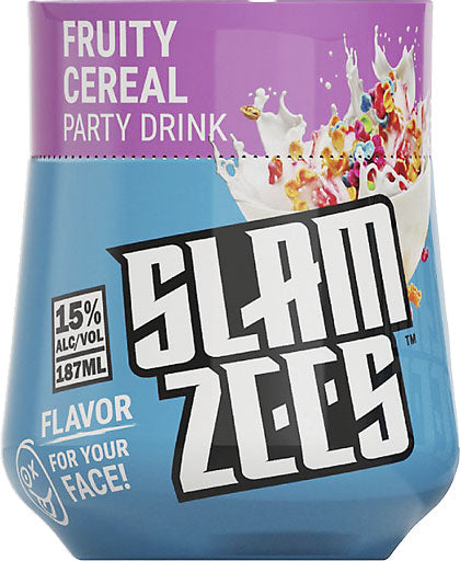 Slamzees Fruity Cereal Party Drink 187ml-0