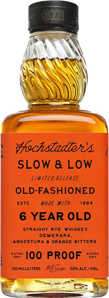 Slow & Low Old Fashioned 6 Yr. Old 100 Proof 750ml