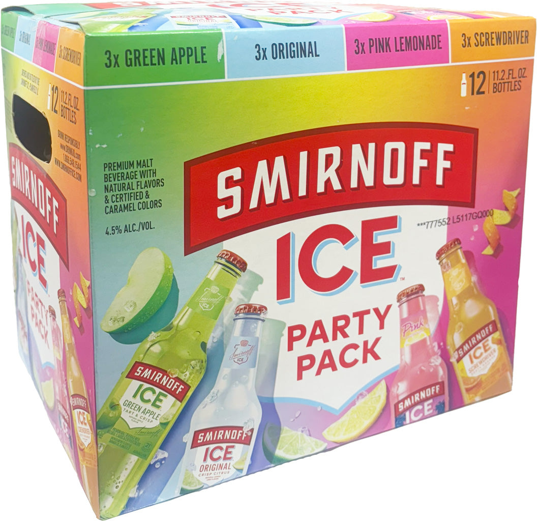 Smirnoff Ice Party Variety 12pk Btls-0