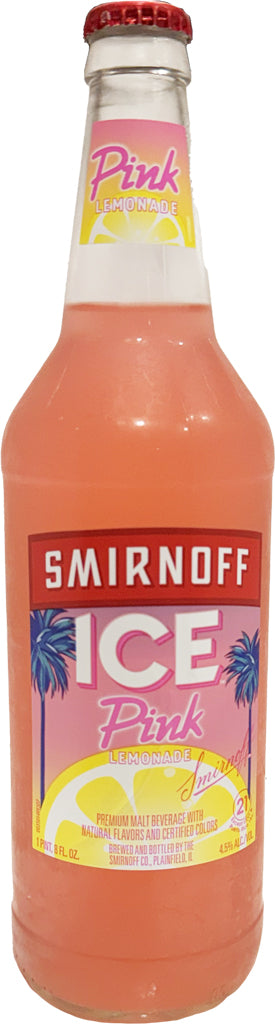 Smirnoff Ice Pink Lemonade 24oz btl-0