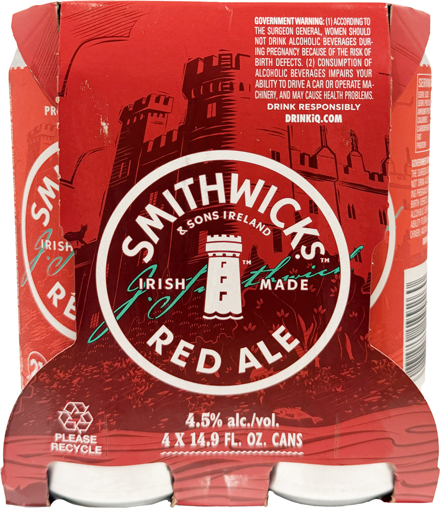 Smithwick's Irish Red Ale 4pk Cans-0