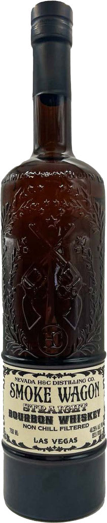 Smoke Wagon Straight Bourbon Whiskey 750ml-0