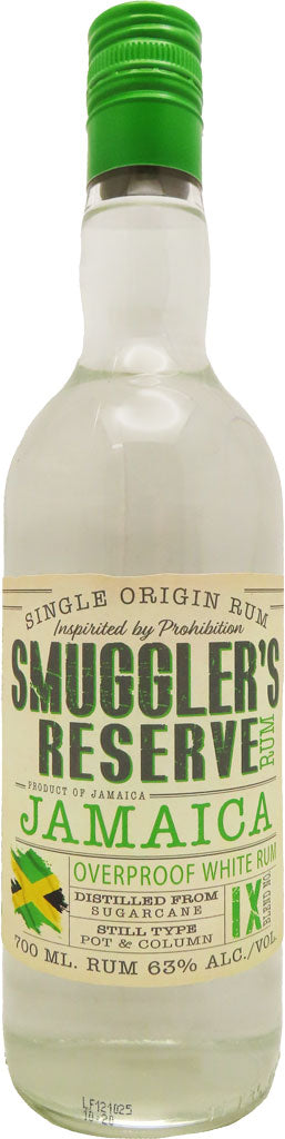 Smuggler's Reserve Overproof White Jamaican Rum 700ml-0