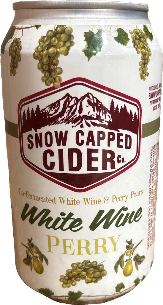 Snow Capped Cider White Wine Perry 12oz Can-0