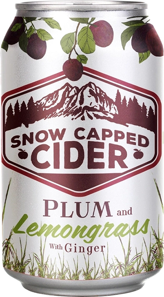Snow Capped Plum Lemongrass Cider 12oz Can-0
