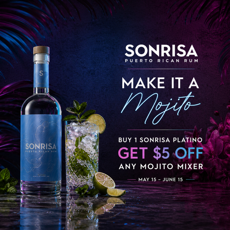 Banner for Sonrisa x Mojito Promotion