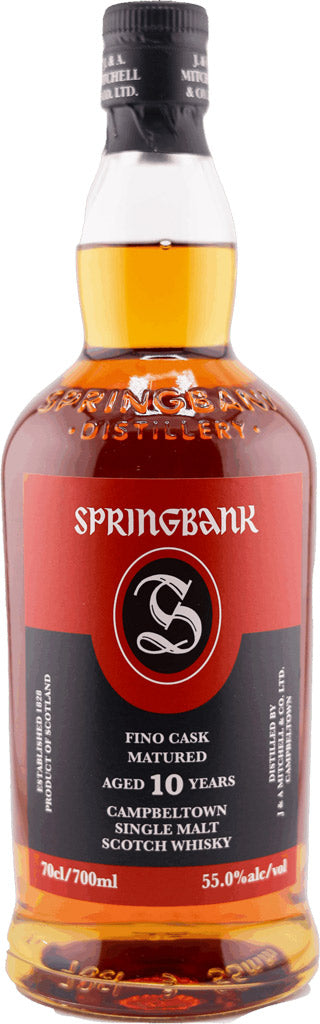 Springbank 10 Year Old Fino Cask Matured 700ml-0