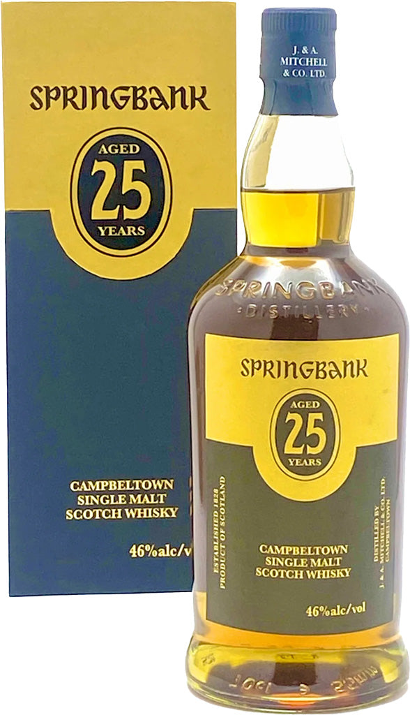 Springbank 25 Year Old Single Malt Whisky 700ml-0