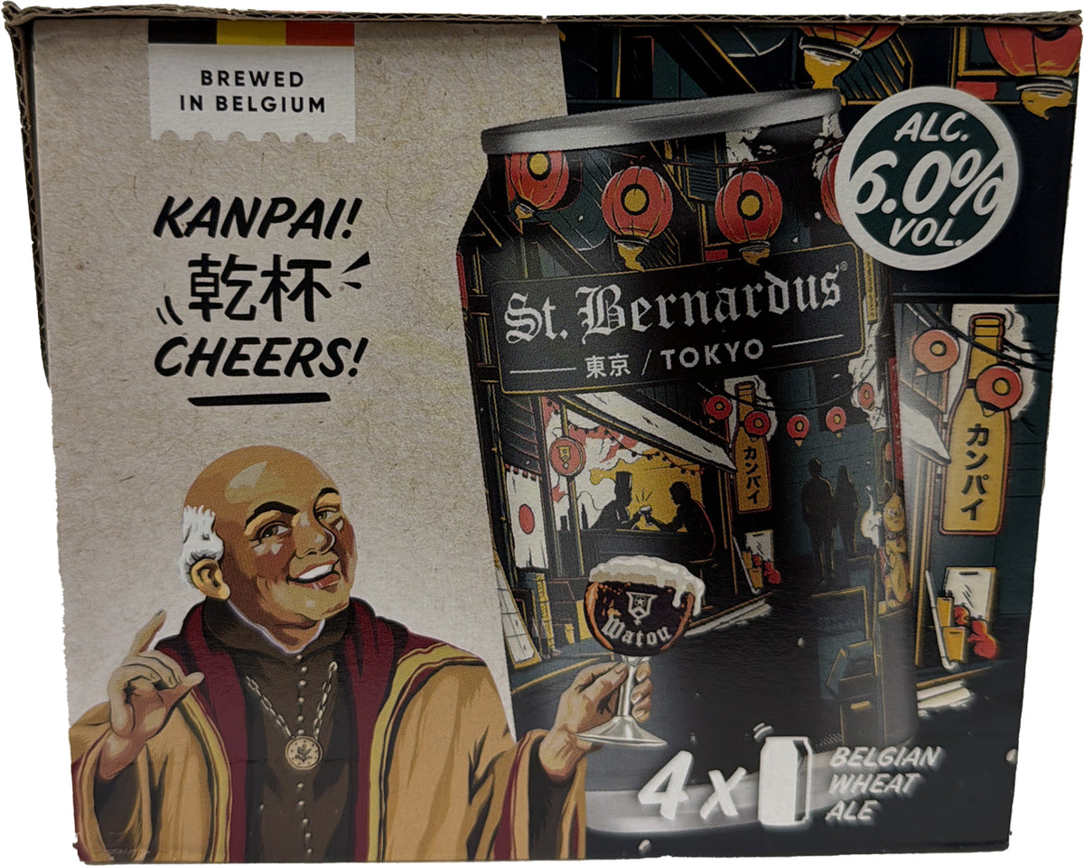 St. Bernardus Watou Wit Beer 4pk Cans-0