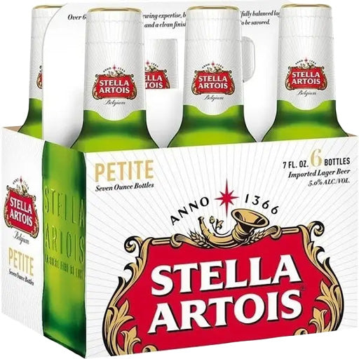 Stella Artois 7oz 6pk Btls