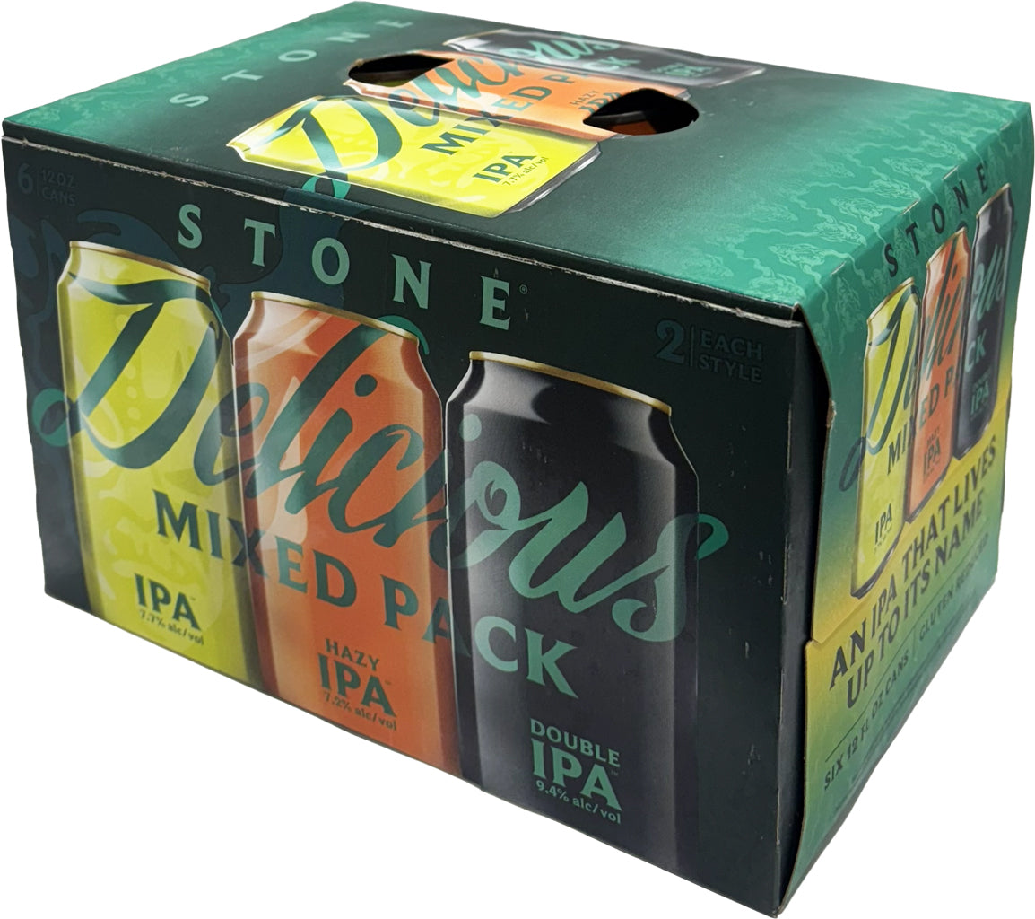 Stone Delicious Mixed IPA 6Pk Cans-0