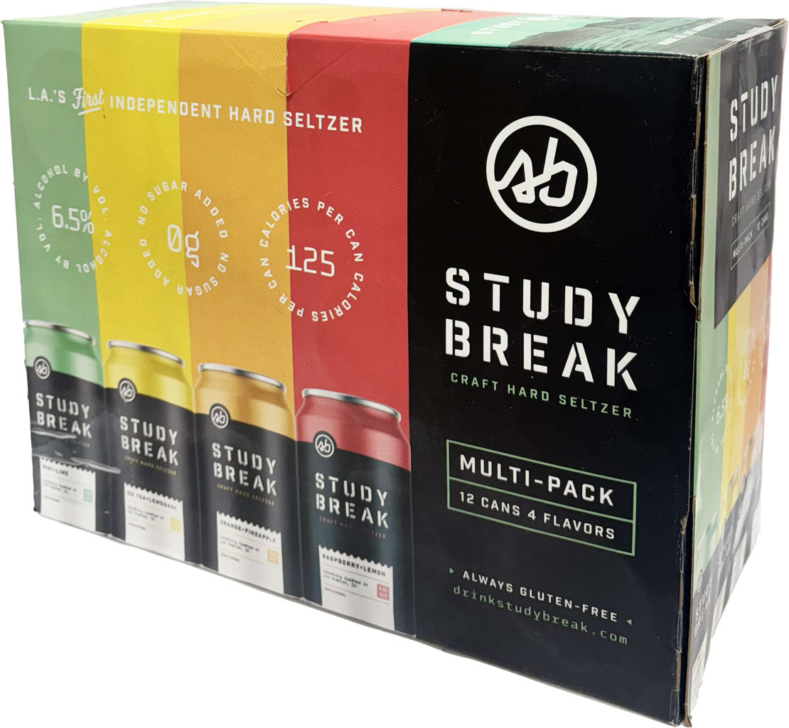 Study Break Variety Pack 12pk Cans-0