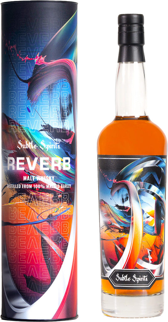 Subtle Spirits "Reverb" Malt  Whiskey 750ml-0